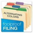 thumbnail image 6 of Color Tab File Folders, 1/3-Cut Tabs, Letter Size, Manila, 50/box | Bundle of 5 Boxes, 6 of 7