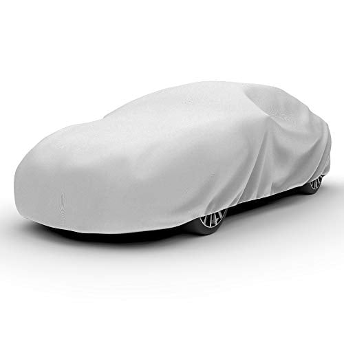 Funda para coche Budge Lite, resistente a la suciedad, resistente a los arañazos, gris