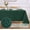 Dark Green, variant on Inosoo Faux Linen Textured Rectangle Tablecloth - 60 x 84 inch Rectangle Waterproof & Machine Washable Linen-Look Cloth Table Cover, White