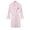 Pink, variant on Embroidered Classic Comfort Luxury Fleece Robe, Pink, Z