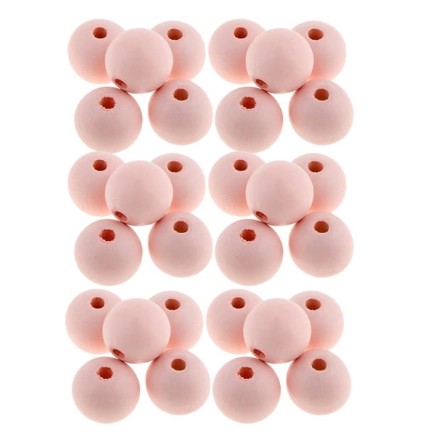 Abalorios Teñidos en perfecl Espaciadoras 14mm Joyería DIY Artesanía 30 Unids