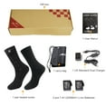 thumbnail image 6 of SNOW DEER Heated Socks, Rechargeable Electric Socks with 3 Heat Settings, 10 Hours Heating time Winter Foot Warmers with Large Capacity Batteries for Men/Women, 6 of 10