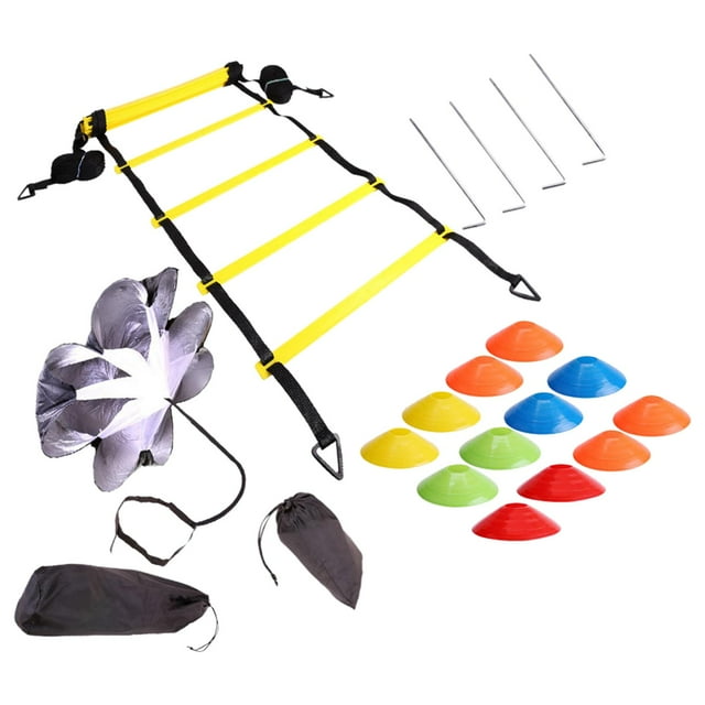 Juego de entrenamiento de Escalera Zulema 6M agilidad color mezclado