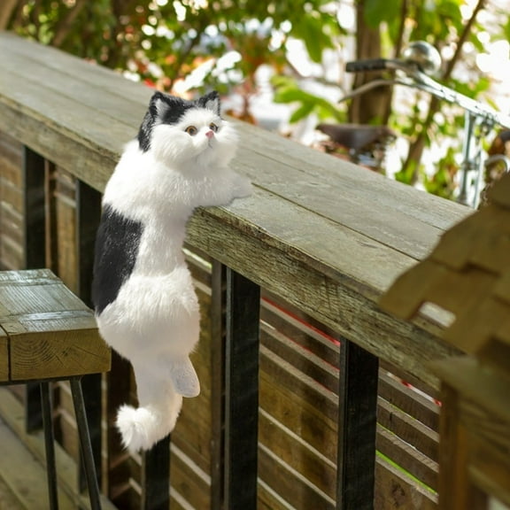 Realistic Stuffed Animal Toy, Soft Plush Pet Decor, Wedding Or Holiday Gift, Lifelike Animal Figure, Home Decoration Accent