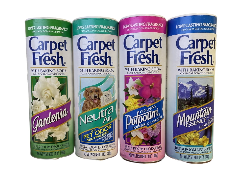 Carpet Fresh Rug Room Deodorizer Powder Country with Baking Soda 14 oz