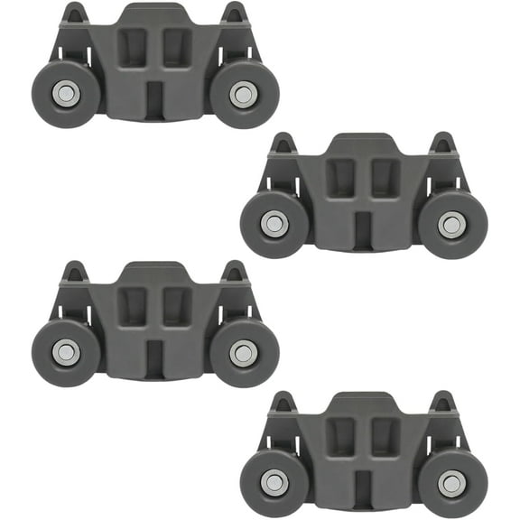 Scaroo W10195416V Dishwasher Wheel Dish Rack Roller for Maytag 4-Pack
