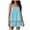 Sky Blue-ceW, variant on QGJZVUNL Lounge Sets for Women Summer Outfits 2Pcs Pajama Set Sleeveless Tank Tops and Wide Leg Shorts Size S