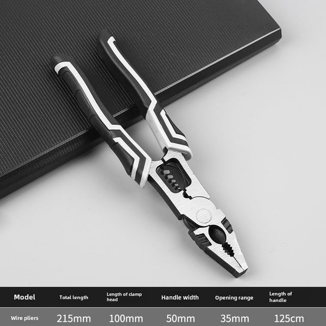Industrial-Grade Multi-Functional Plier Set: Electrician-Specific Straight & Diagonal Cutters, High-Quality Steel Construction, Compact & Lightweight Design for Home/Workplace Use – Manufacturer