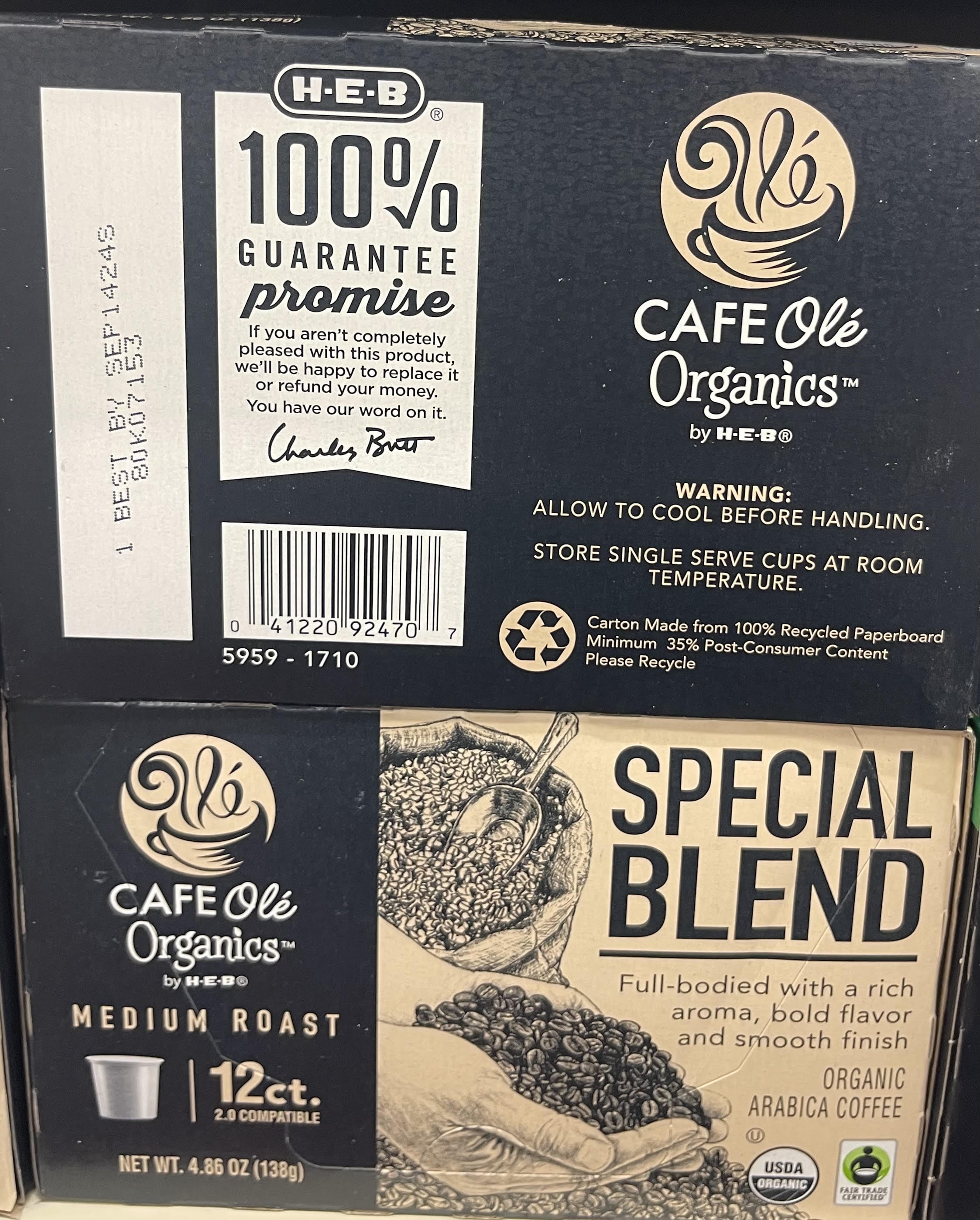 Cafe Ole by HEB Single Serve Keurig K-Cup Coffee Pods, Variety Pack, Pecan  and Donut Shop, 54 Count - Walmart.com