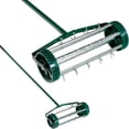 thumbnail image 4 of GDF Studio Rotary Push Tine Spike Lawn Aerator, Galvanized Steel Rolling Gardening Tool, Grass Maintenance, Silver, 4 of 9