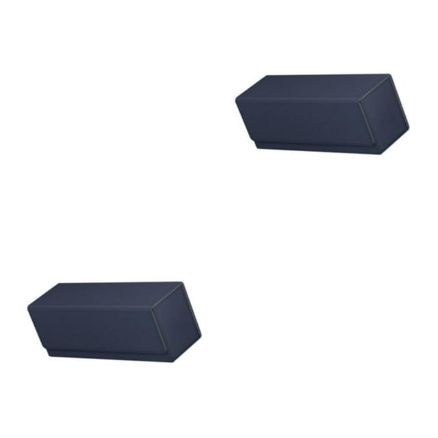 Thinsony 400 Card Case Durable and Spacious Trading Card Deck Box 310x95x115mm 400+ Blue 2Set