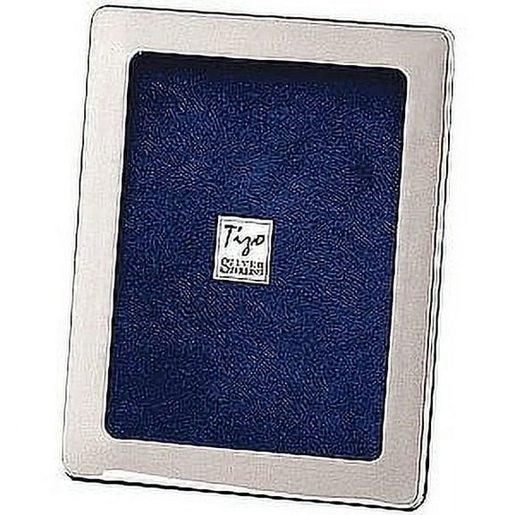 TIZO ROUND CORNER  925 sterling silver polished 4x6frame - 4x6