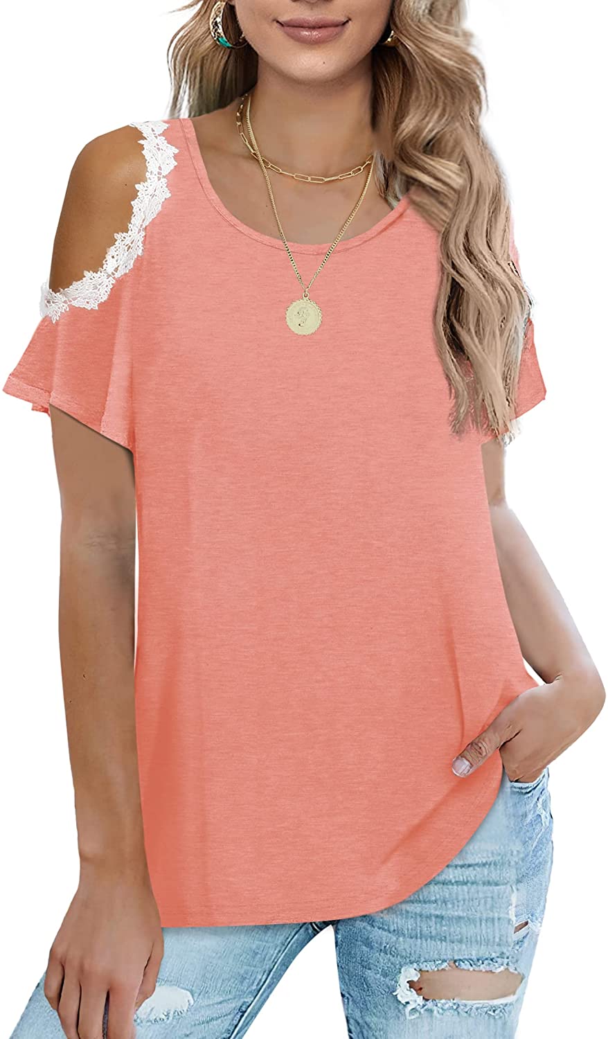 exposed shoulder shirts