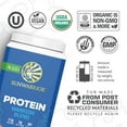 thumbnail image 4 of Sunwarrior Warrior Blend Vanilla Vegan Protein Powder, 30 Servings, 4 of 10