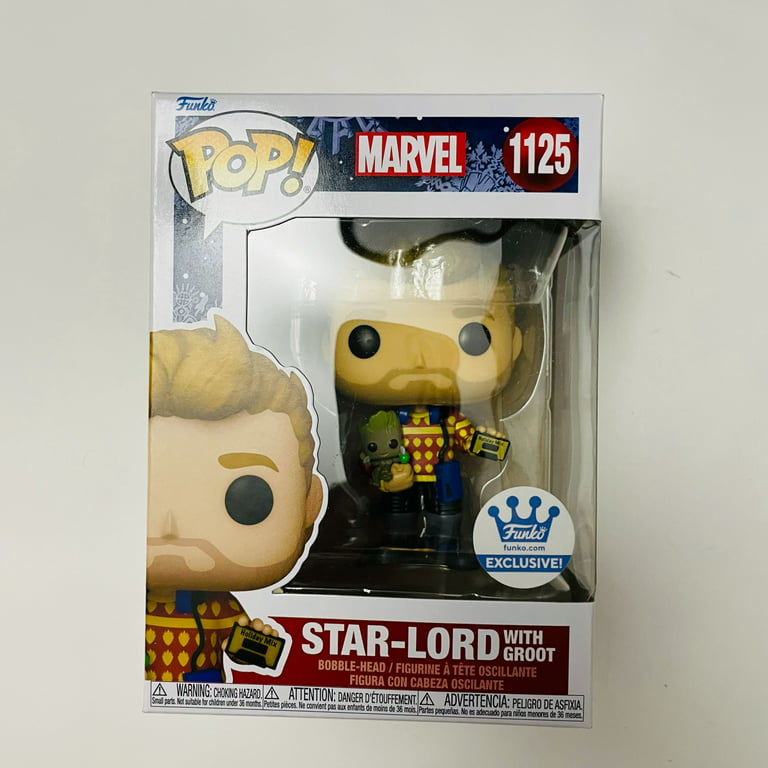 Funko POP! Movies: Star-Lord with Gear Shift Shirt Walmart Exclusive 