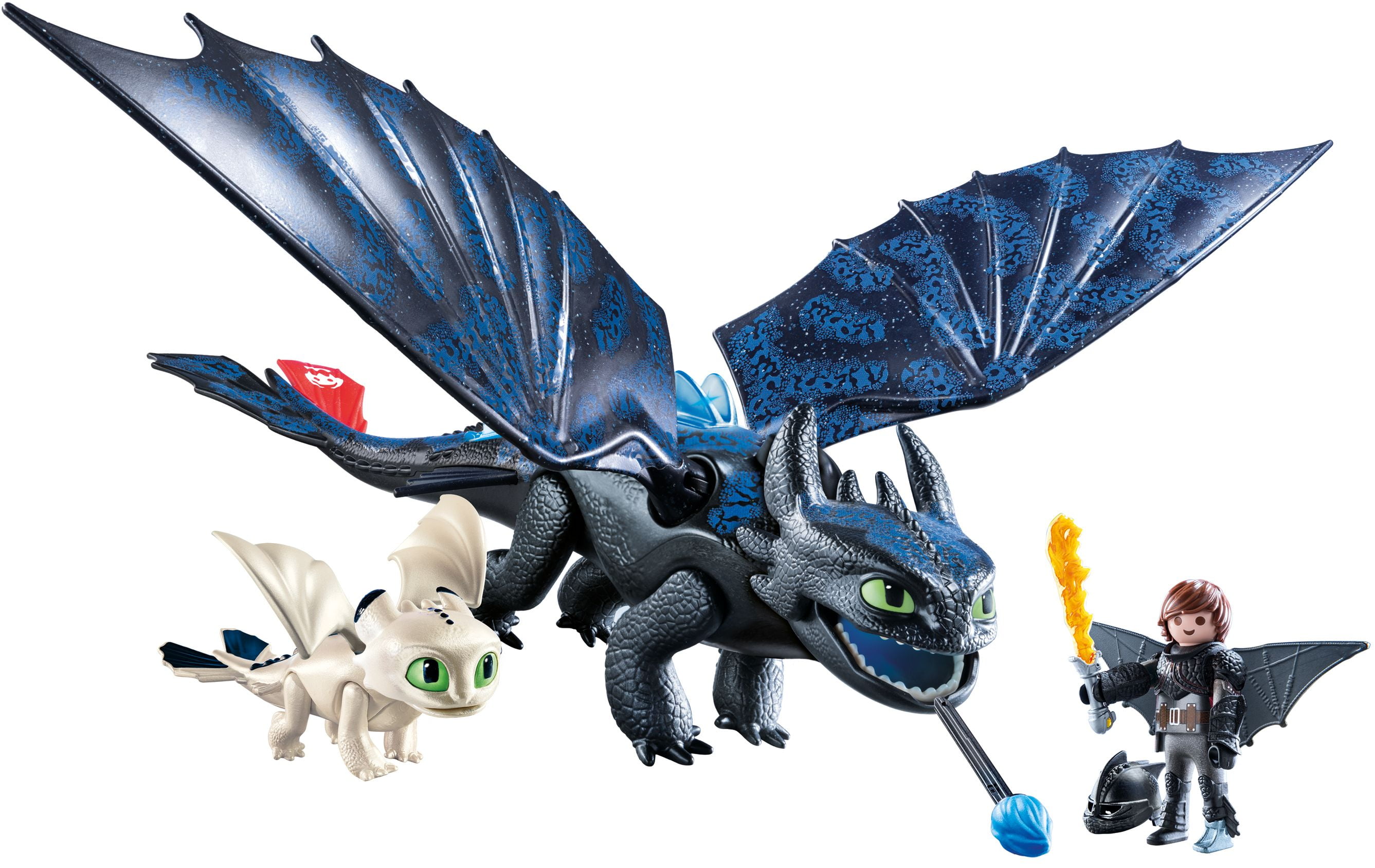 Playmobil 9246 DreamWorks Dragons Hiccup and Toothless with LED Light Effects