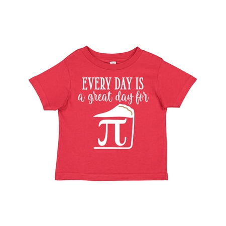 

Inktastic Pi Day Funny Math Pie Slice Gift Toddler Boy or Toddler Girl T-Shirt