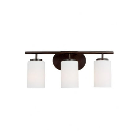 

3 Light Wall Bath Sconce Bronze Incandescent Bailey Street Home 73-Bel-4315121