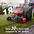 thumbnail image 2 of PowerSmart 18" 144CC Gas-Powered 3-in-1 Walk Behind Lawn Mower – Easy Start, Foldable, Ideal for Yards Up to 1/4 Acre, 2 of 11