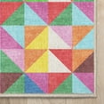 thumbnail image 4 of Well Woven Crayola Modern Tile Multi Color 5'3" x 7'3" Area Rug Easy to Clean - Kid & Pet Friendly Rug Perfect for Playroom Living Room Bedroom, 4 of 7