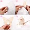 thumbnail image 4 of 3D Butterfly Wall Stickers, 48PCS Gold Butterfly Wall Decals Decorations Stickers Party Decoration for Home Nursery Classroom Kids Bedroom Decor, 4 of 5