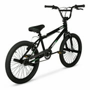 Hyper Bicycles 20 Boys Spinner BMX Bike, Children Ages 8-13, Matte Black