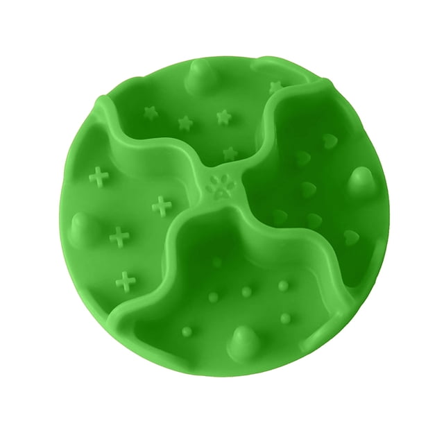 Visland Silicone Slow Food Pad Prevent Choking Promote Healthy Eating Suction Cup Soft Licking Mat for Cats