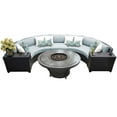 thumbnail image 1 of Barbados 6 Piece Outdoor Wicker Patio Furniture Set 06n in Spa, 1 of 2