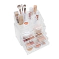 thumbnail image 6 of Silhouette Stacked Drawer Cosmetic Organizer with 21 Compartments, 6 of 6