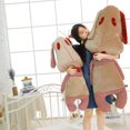 thumbnail image 2 of Juguetes de peluche, muñeco de Animal bebé, 80cm, perros durmientes, juguetes de peluche Kawaii, regalo de Navidad de Año Nuevo para niños, 2 of 5