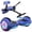 A02-Blue&Black, variant on LIEAGLE Hoverboard with Hoverkart Set, 6.5" Tires 7.5mph & 6 Miles Self Balancing Scooter with Bluetooth and LED Lights, Great Gift