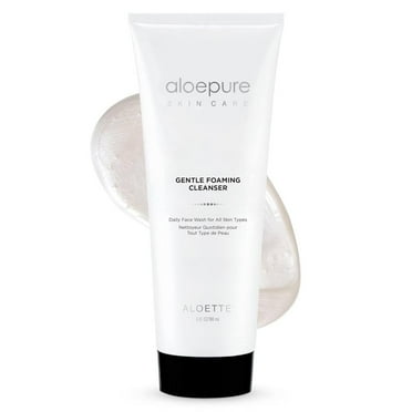 Aloette Aloepure Gentle Foaming Cleanser, 6 oz Cleanser