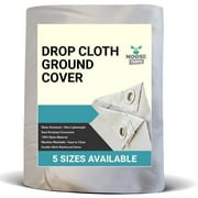 Moose Supply Nylon Drop Cloth Ground Cover, 20' X 30'