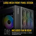 thumbnail image 2 of Antec NX200M - MT - micro ATX - windowed side panel (tempered glass) - no power supply - USB/Audio, 2 of 4
