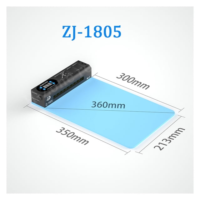 Loomza ZJ-1803B/1805 LCD Blue Screen Separator Heating Table Tool Suitable For Computer Screens