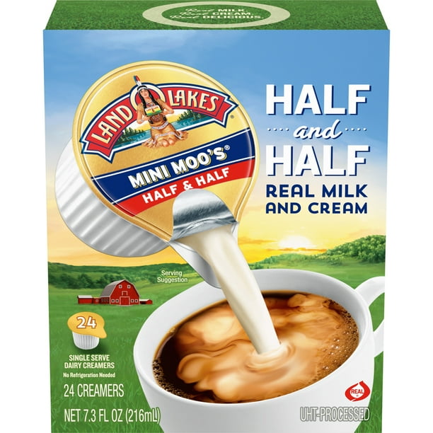 Land O Lakes Mini Moo S Half Half Dairy Creamers 24 Ct 4 Pack Walmart Com Walmart Com Land O Lakes Mini Moo S Half Half Dairy Creamers 24 Ct 4 Pack Walmart Com Walmart Com