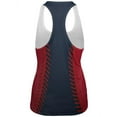 thumbnail image 2 of Baseball League Navy Blue and Red All Over Womens Work Out Tank Top Multi MD, 2 of 2