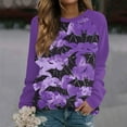 Womens Halloween Costumes 2024 Pumpkin Bats Print Pullover Tops Long