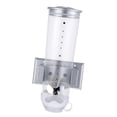 thumbnail image 2 of Cubo dispensador de cereales de 1,5 l, sellado, práctico contenedor para almacenar alimentos en la cocina, dispensador de granos para harina, azúcar, Plata, 2 of 8