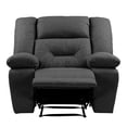 thumbnail image 2 of Sillón Reclinable Mecedora TRINITY Bumers 1 Plaza Negro, 2 of 8