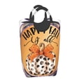 thumbnail image 2 of Lsque Fall Farmhouse Pumpkins1 Laundry Basket, Laundry Hamper, Dirty Clothes Hamper for Laundry, Collapsible, Waterproof Laundry Baskets with Aluminum Handles for Laundry, Dorm, Family, 2 of 6