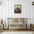 thumbnail image 3 of Farmhouse Flower Wall Art Country Floral Pictures Wall Decor Rustic Floral Wall Art Rustic Canvas Paintings Modern Artwork Home Decorations For Bathroom Bedroom Living Room Framed 12"X16", 3 of 7