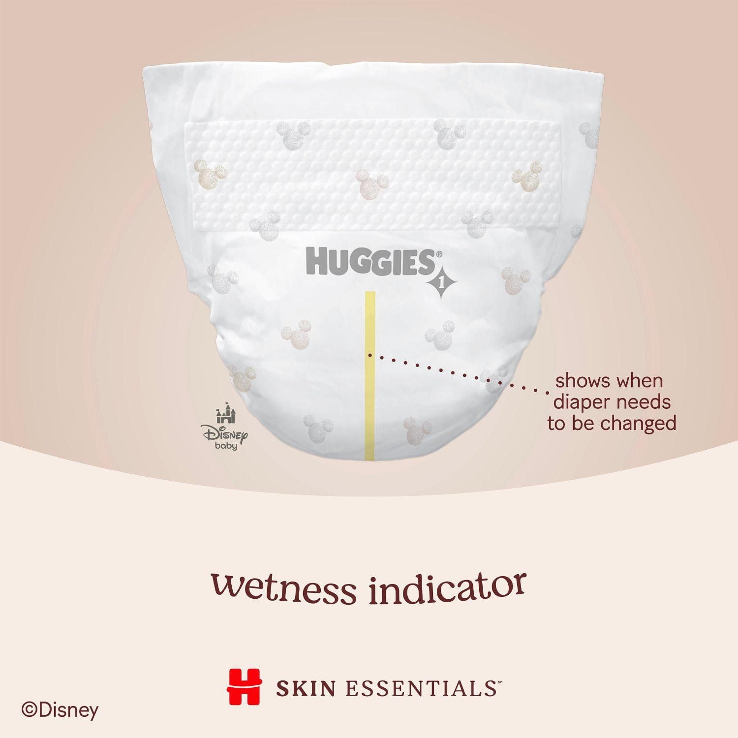 Huggies Skin Essentials Baby Diapers, Sizes: N-6