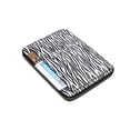 thumbnail image 7 of Daisy Rose Protective Laptop Sleeve Case for 13 Inch Laptop with Slip Pocket - Luxury PU Vegan Leather Shock Absorbant Hard Case for Work and School - Zebra, 7 of 7