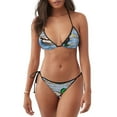 thumbnail image 1 of Balery Mallard Duck Swimming In A River Pijama Estampado Bikini de Dos Piezas para Mujer - Conjunto de Bikini Ajustable Sexy y Cómodo para Playa, 1 of 6