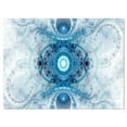 thumbnail image 2 of Motif Fractal Bleu Pâle - Toile d'Art Mural Abstrait, 2 of 3