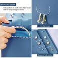 thumbnail image 7 of RUseeN Stud Earring Organizer Book Travel Stud Earring Holder Organizer Girls Earring Holder Book, 42 Pairs Earrings Storage Organizer Travel Earrings Organizer for Women Earring Travel Case, 7 of 7