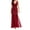 Red, variant on Vedolay Evening Dresses For Women Elegant Women's Plus Size Short-Sleeve Waisted Maxi Dress,Red XL