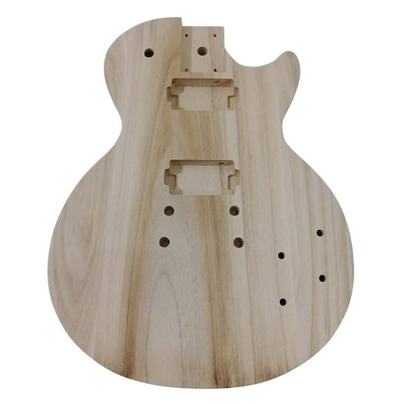 ZPAQI Wood Guitar Barrel Guitar Body Blank DIY Electric Guitar Body Parts