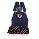 thumbnail image 5 of Use ropa cómoda fanshion a perro chihuahua caniche S Gloria Vestido con correa para perro mascota, 5 of 9